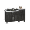 Faith 3 Door Kitchen Cabinet