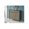 Prospero 3 Door Shoe Cabinet In 2 Tone Color